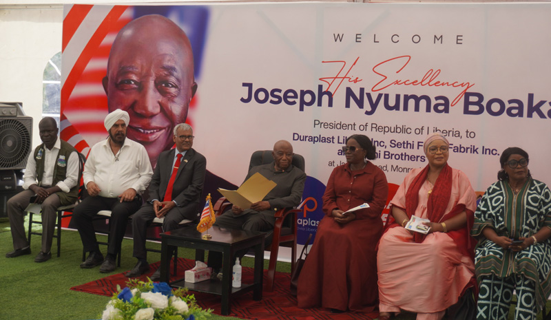 Inauguration/Ground Breaking Ceremony of Indian Enterprises by President of Liberia- 17 April 2026